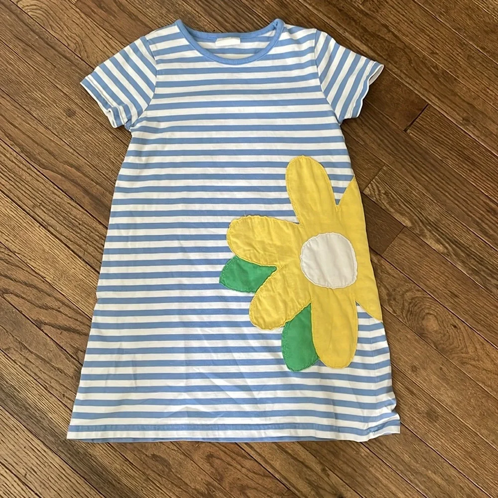 Mini Boden Yellow flower dress KIDS
